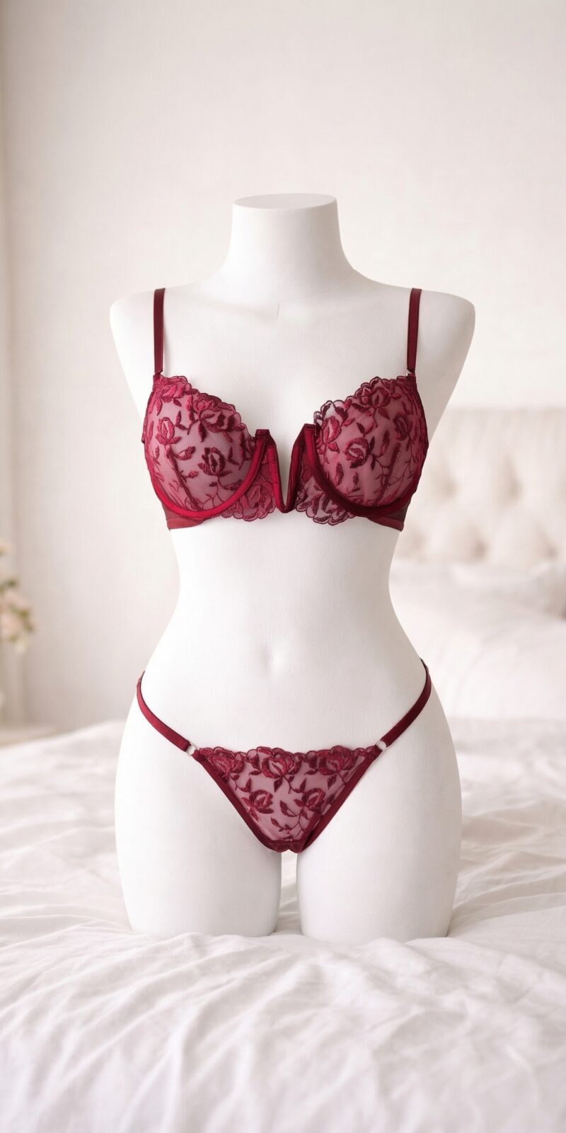 Set Valentina vino tinto frontal